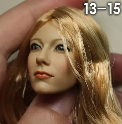 Голова KUMIK 1/6 женская голова искусственная резьба по голове девушки модель с