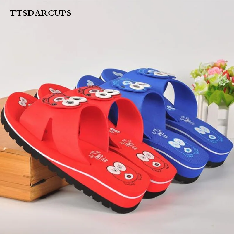 TTSDARCUPSummer тапочки женские нескользящие домашние на толстой средней и