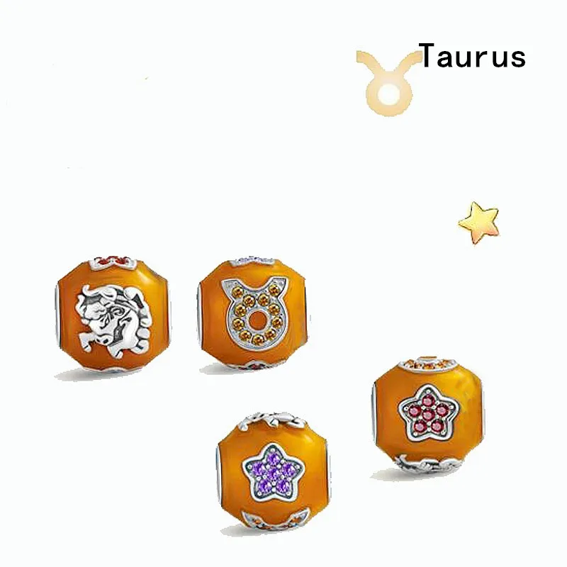 Знак DIY урожай 925 серебряные подвески хрустальные шарики прокладки бусины fit