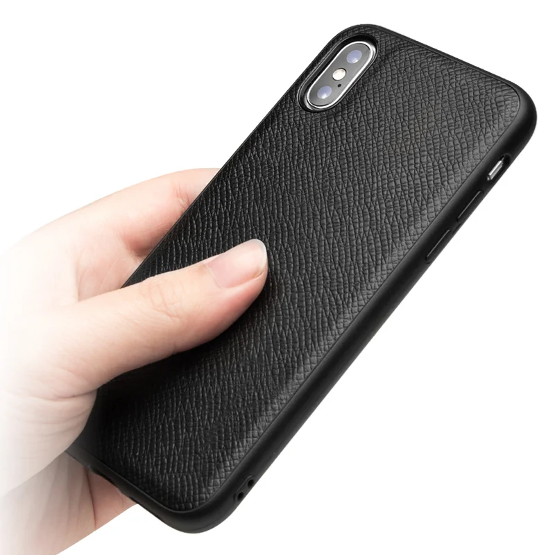 QIALINO Detachable 2-in-1 Case for Apple iPhone X Smart Wake/Sleep Genuine Cowhide Leather Stand X(Ten) 5.8 inch |