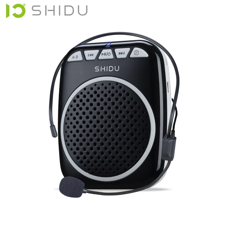 SHIDU S308 микрофон для учителя специальный усилитель голоса с проводной гарнитурой