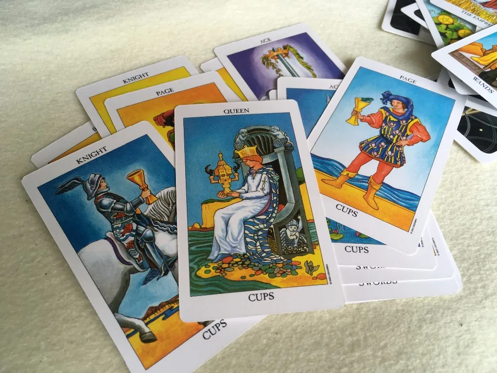 Полный английский лучистый Райдер wait tarot карты завод изготовил высокое качество карты Таро с красочной коробкой, карточная игра, настольная игра