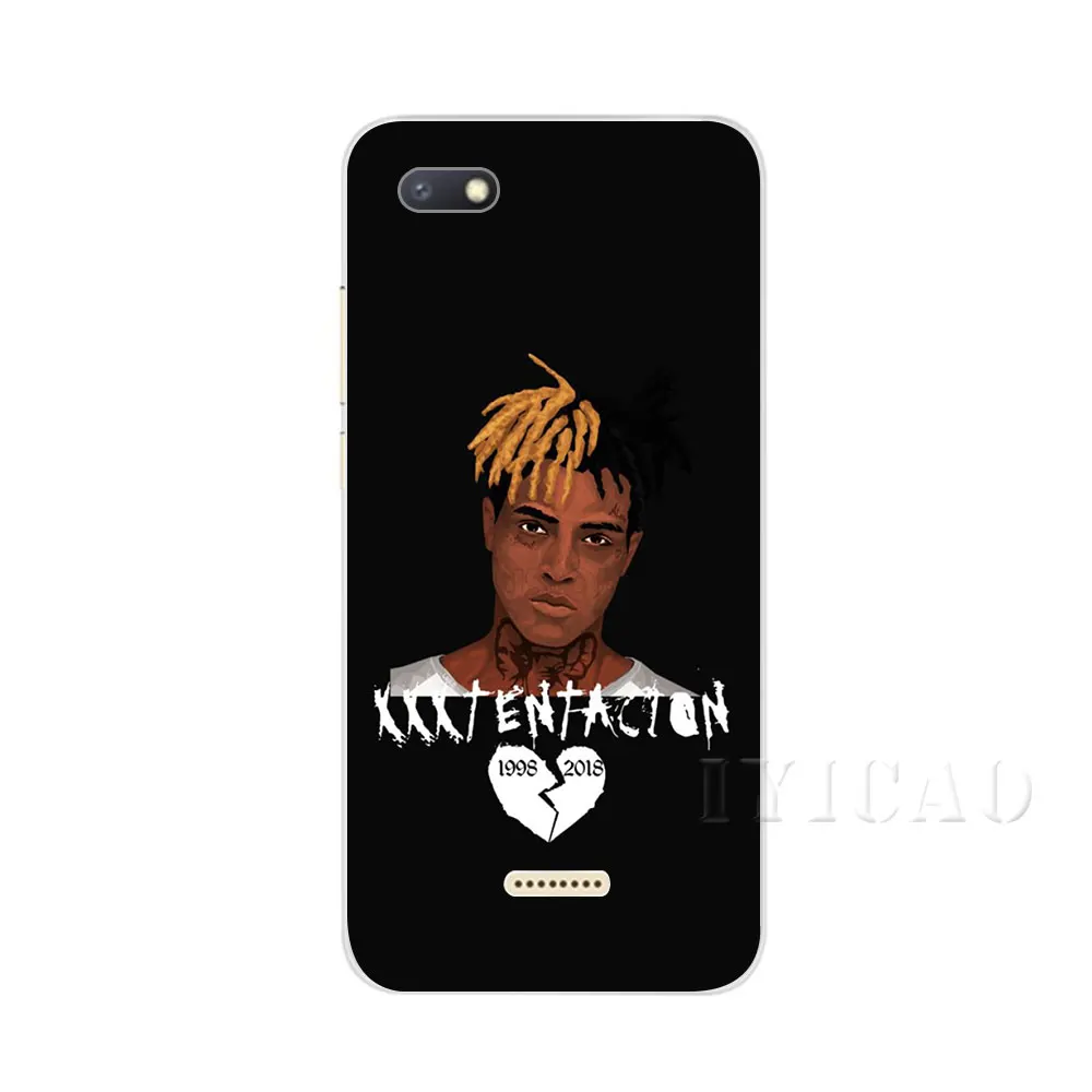 IYICAO хип хоп рэппер xxxtentacion жесткий чехол для Xiaomi Redmi Note 3 4 5 6 7 Pro 5A Prime