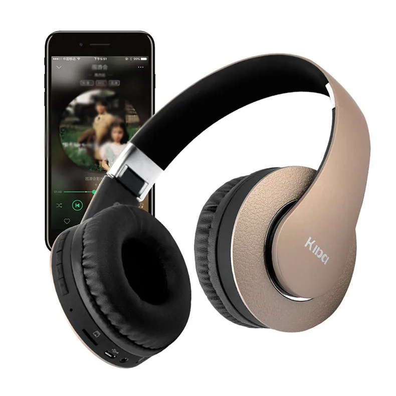Bluetooth-наушники Weilisone KD23 FM TF-карта Hi-Fi стереонаушники с шумоизоляцией стиль PUBG 3 5 мм