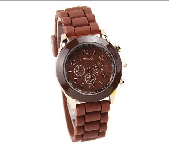 Casual Watch Unisex Quartz 14 Colors Men Women Analog Wristwatches Fashion Silicone Watches | Наручные часы