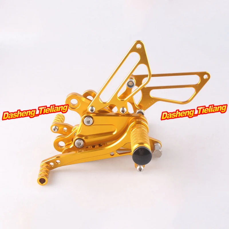 

Motorcycle Adjustment Foot Pegs Rest Rear Set Foot Rests Rearset For Kawasaki Ninja ZX6R 2009-2014