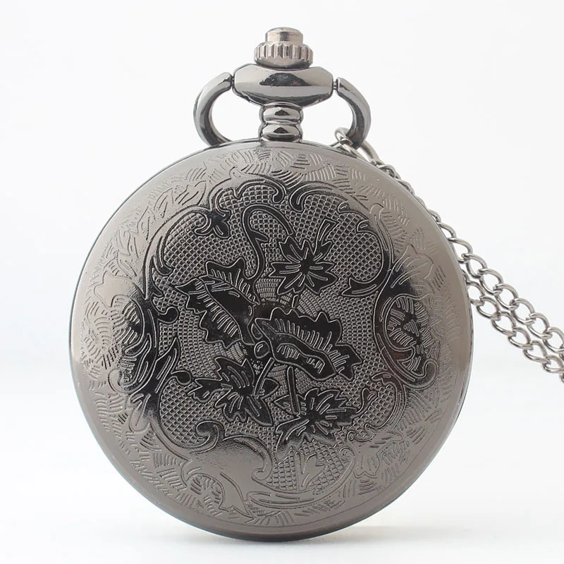Retro Hot Anime Bat Pocket Watch Necklace Pendant Chain Vintage Quartz Fob Boy Girl Kids Gift TD2105 | Наручные часы