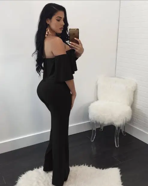 Sexy off-the-shoulder jumpsuit (with belt) | Тематическая одежда и униформа