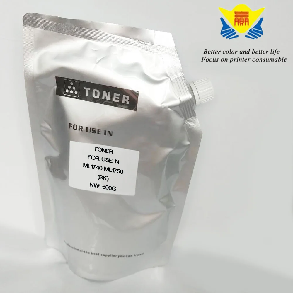 JIANYINGCHEN compatible refill black Toner Powder for Samsung ML1740 ML1750 laser printer 1 bag 500g | Компьютеры и офис
