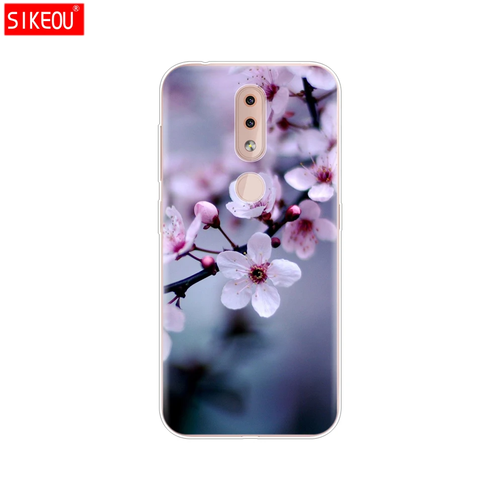 12092 Для Nokia 4,2 чехол задняя крышка силиконовый бампер для Nokia 4,2 TA-1157 TA-1150 TA-1133 TA-1149 TA-1152 etui ударопрочный чехол с цветами - Цвет: 12092