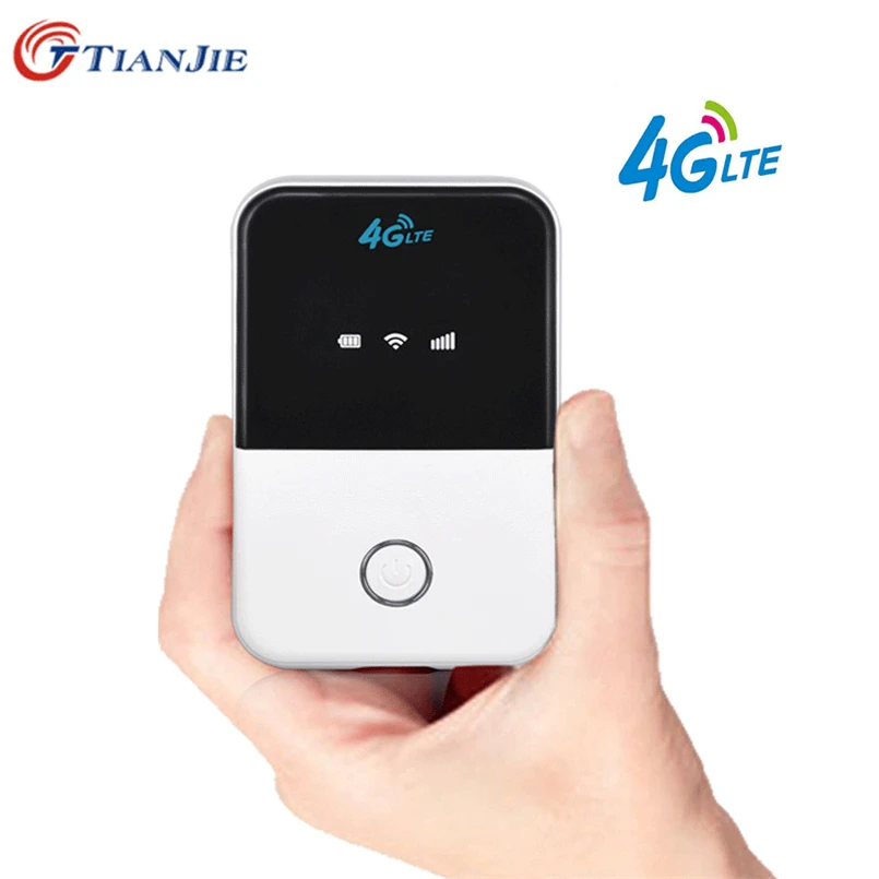 

TIANJIE 150Mbps 3G/4G LTE wifi router CAT4 pocket роутер Broadband hotspot Wireless роутер wi fi router modem with sim card slot