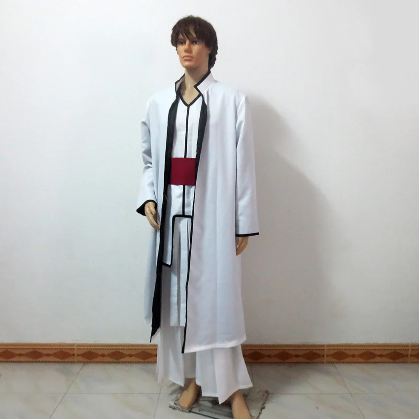 Униформа отбеливающая Aizen Sousuke для рождественской вечеринки на Хэллоуин костюм