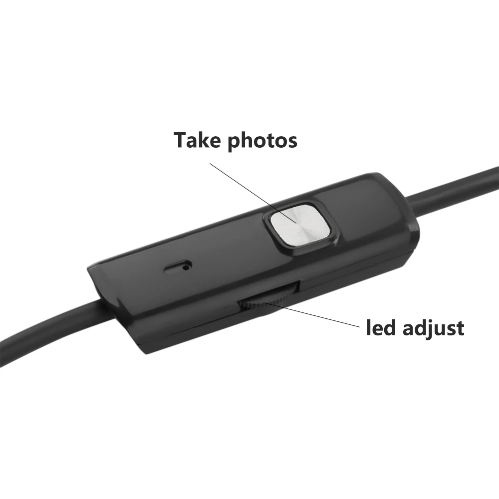 Камера Эндоскоп JCWHCAM 5 м 3 2 1 мини USB Android OTG эндоскоп IP67 водонепроницаемая камера