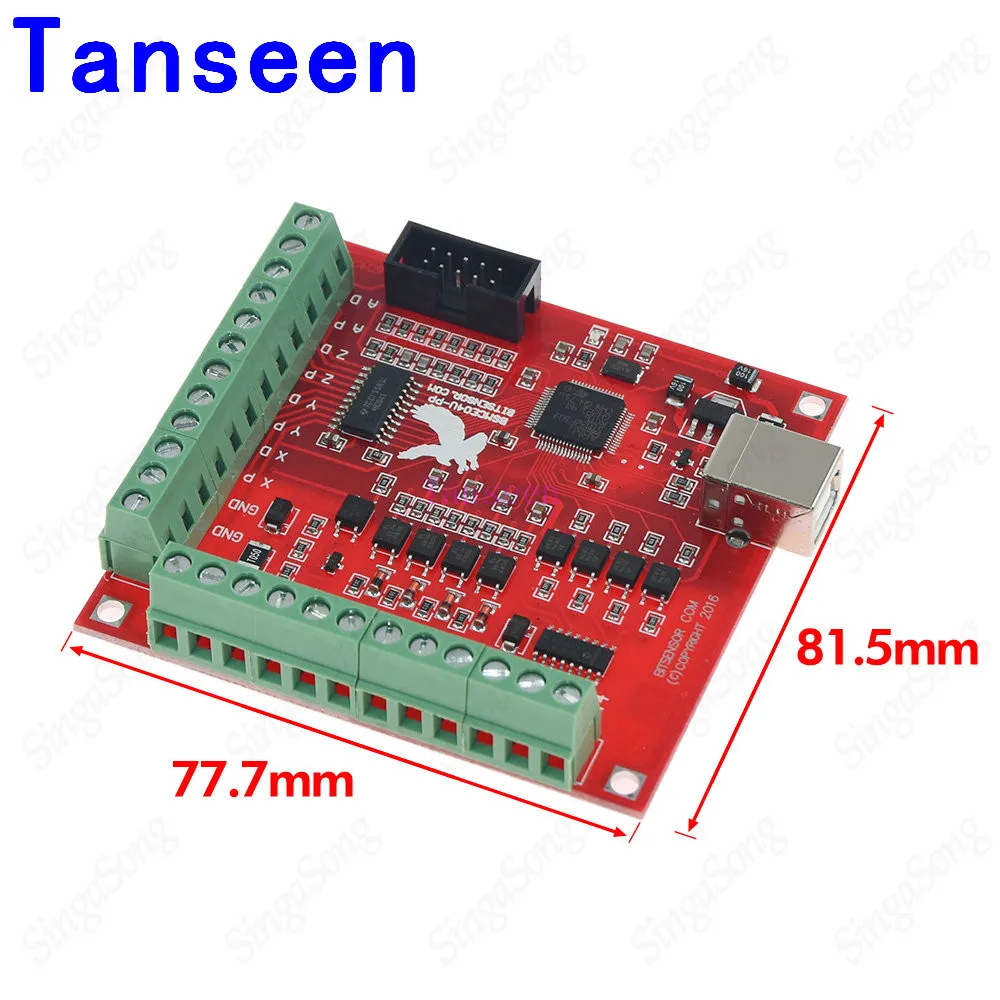 CNC USB MACH3 100 кГц коммутационная плата 4 осевой интерфейс драйвер контроллер