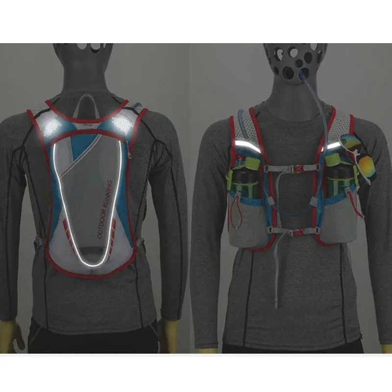 

Running Backpack Cycling Bag Vest Lightweight Outdoor Sports Trail Racing Marathon Vest Cycling Bike Riding Running Bag XA189WA