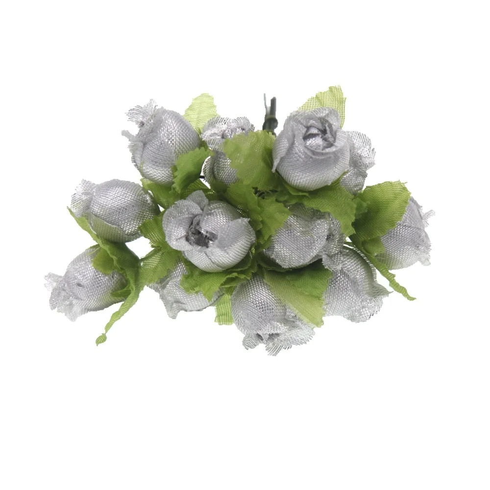 Миниатюрная Шелковая Роза ручной работы искусственный цветок венок сделай сам