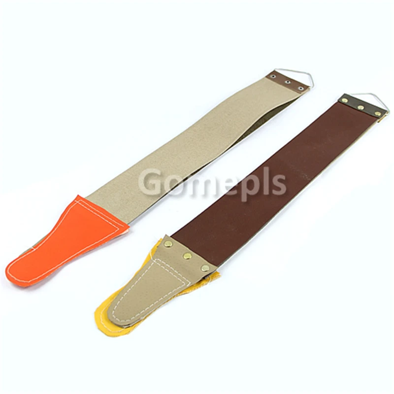 

1pc Canvas Leather Sharpening Strop for Barber Open Straight Razor Sharpening Shave
