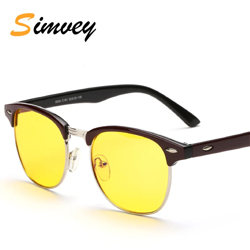 Simvey модные брендовые Дизайнерские мужские компьютерные очки с фильтром