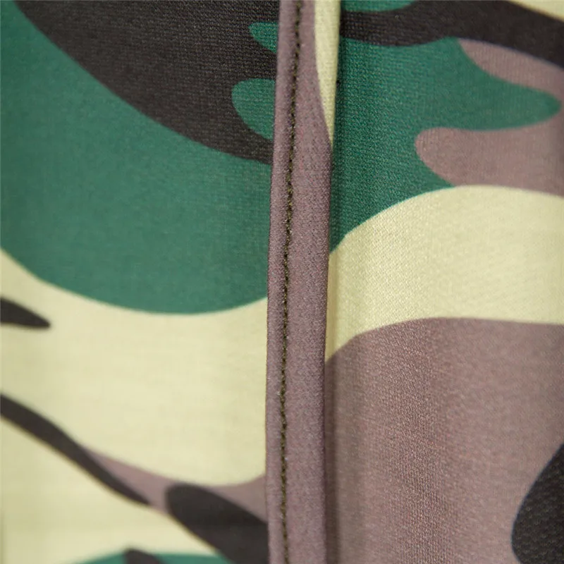 Modstreets армейский зеленый Толстовка для женщин весна лоскутное свитшот с