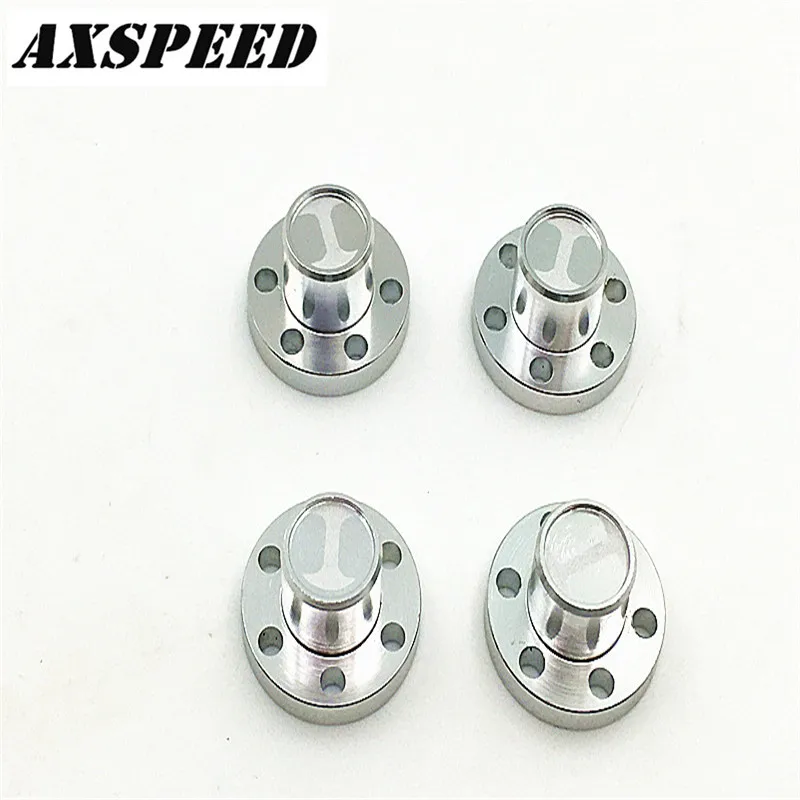 4pcs 1.9 inch Wheel Hub Caps for RC 1/10 Axial SCX10 Beadlock Rims Red | Игрушки и хобби