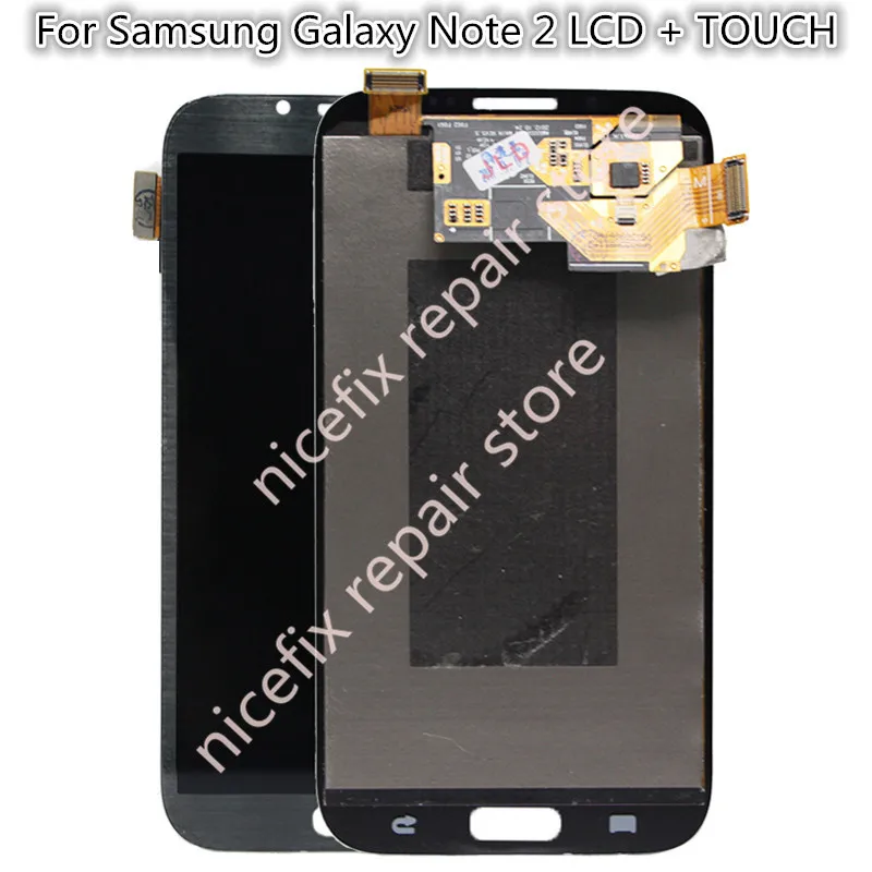 Рабочий ЖК дисплей для Samsung Galaxy Note 2 N7100 N7105 100% тестирование сенсорный экран с
