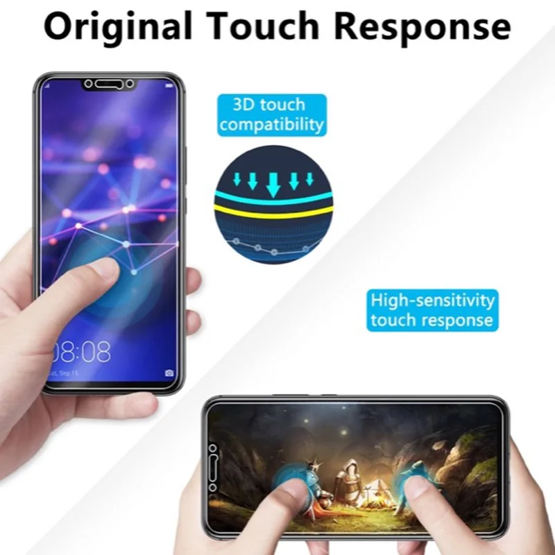 Закаленное стекло 9H для Huawei Mate 20 Lite защита экрана 2.5D Защитное телефона пленка 6 3