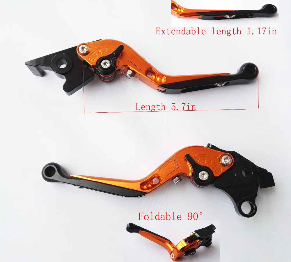 Складные рычаги сцепления для мотоциклов складные с ЧПУ HONDA ST1300 Pan Европейский 2008