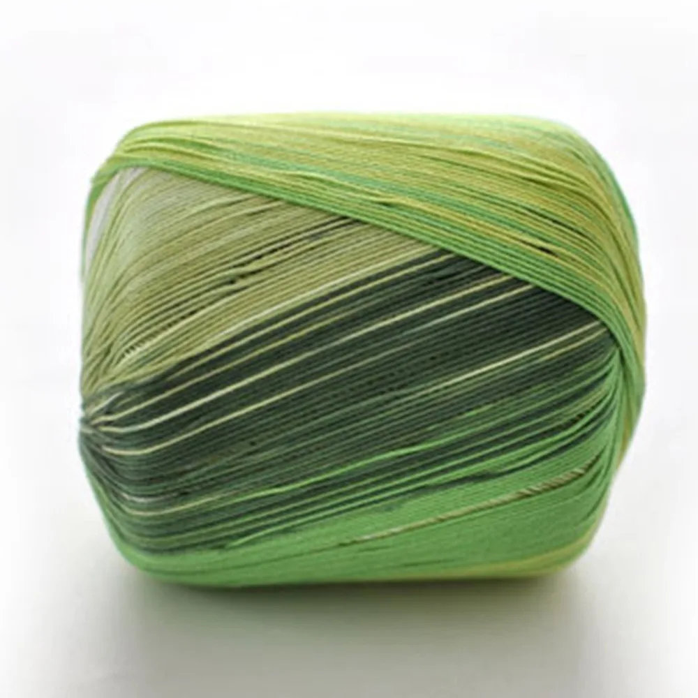 Новое поступление ручная работа вязаный крючком крючок пряжа цветная кружевная