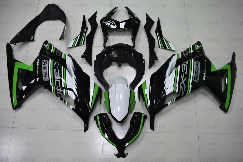Обтекатель из АБС пластика для EX 300 Ninja 2013 2017 модель Zx300r 2014 черная деталь 13 14