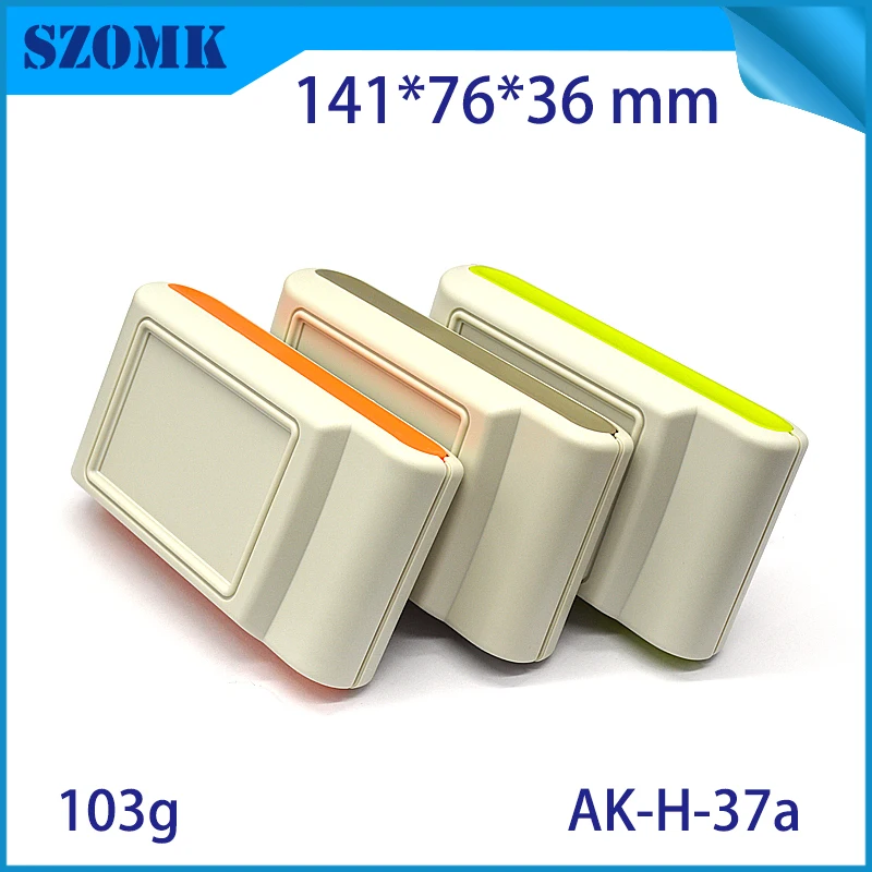 

Электрическая Пластиковая распределительная коробка szomk, 10 шт., 141*76*36 мм, карманный корпус для проектирования печатных плат, abs оборудование «сделай сам», проектная коробка