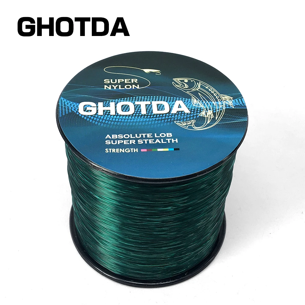 GHOTDA 1000 м нейлоновая рыболовная моноволоконная нить японский материал | Спорт и