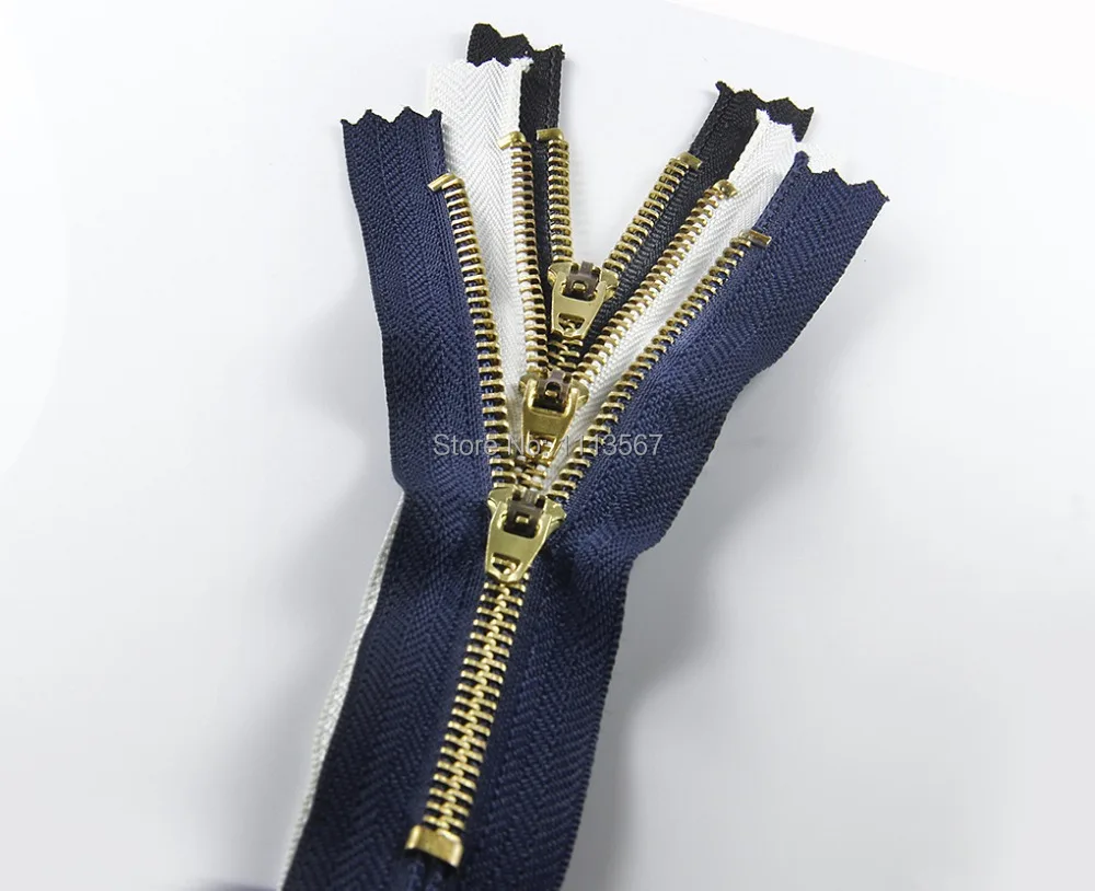 оптовая 100 шт нейлона и металла застежка-молния швейные для дёинсы 3-дюймовый z20 |