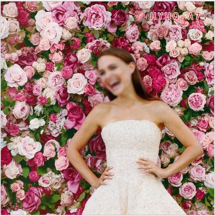 Высокая искусственная плотная настоящая сенсорная Роза Гортензия Пион цветок