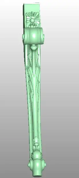 3D model STL format file for cnc router engraving furniture sofa cabinet chair leg pattern Artcam 763 | Инструменты