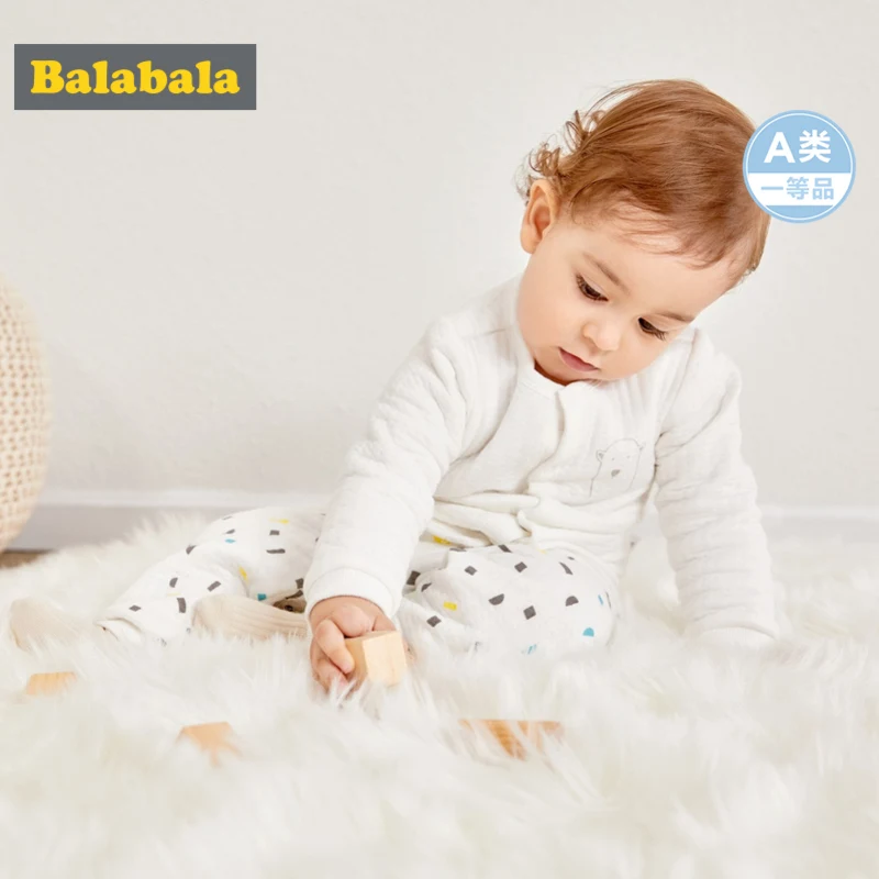 Balabala/комплект из 2 предметов для новорожденных мальчиков и девочек хлопковый