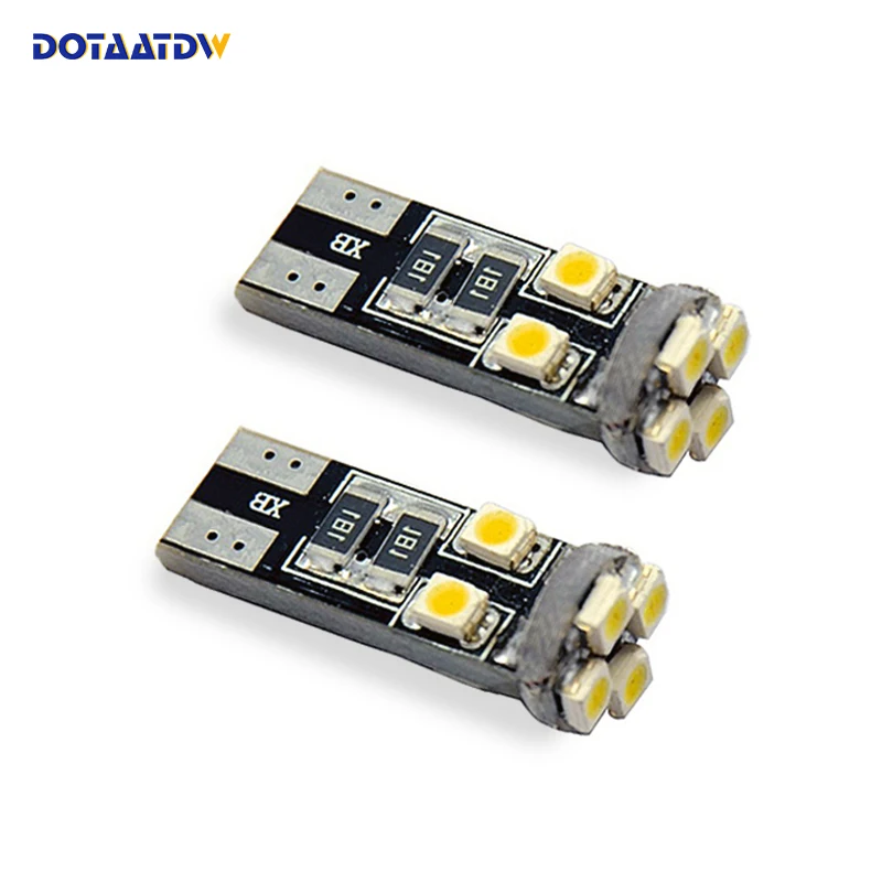 6x Canbus безошибочная T10 W5W Светодиодная лампа s 1210 SMD Автомобильная внутренняя