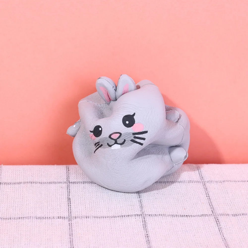 Новый яйцо кошка декомпрессия jumbo игрушка медленно поднимающийся крем