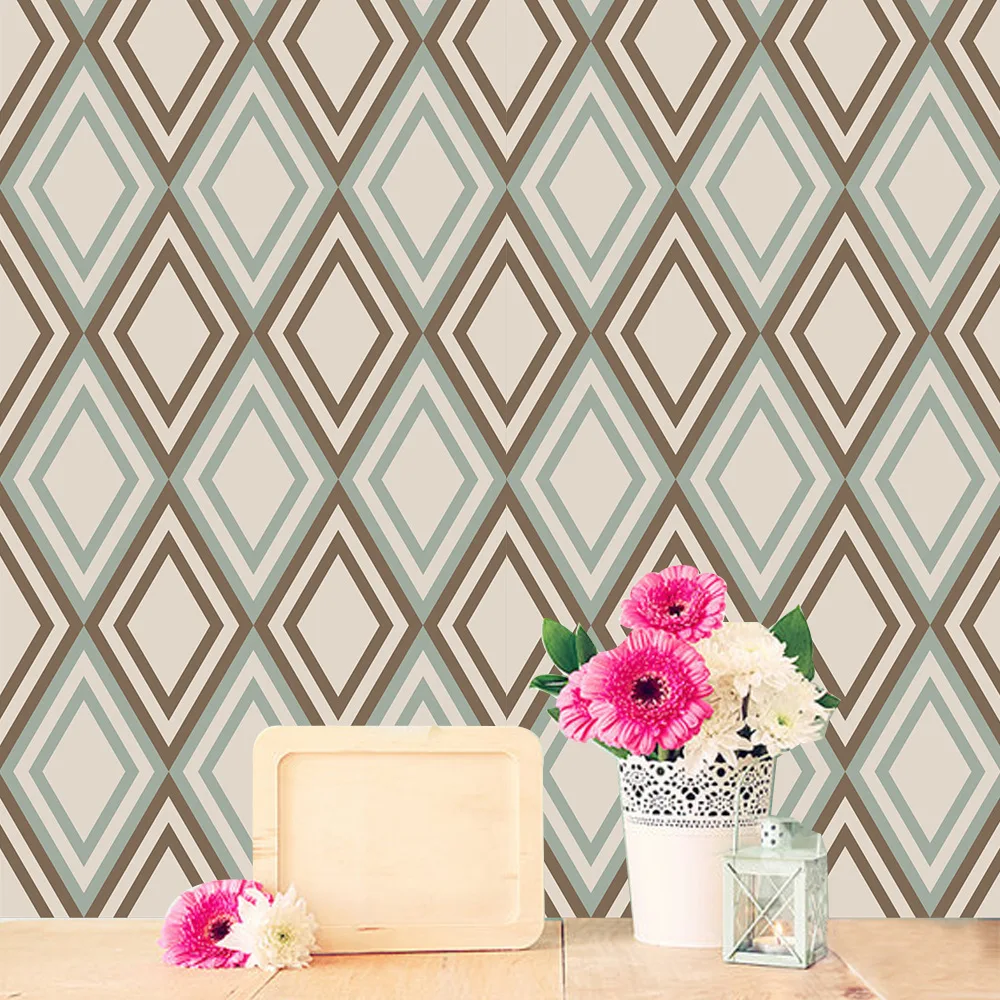 Настенная Наклейка Funlife с геометрическим рисунком современные настенные