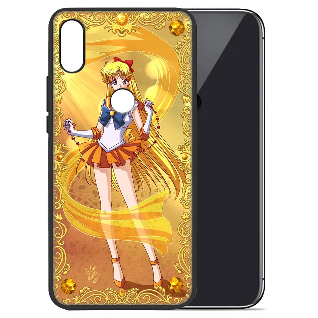 IYICAO cute Sailor Moon Soft Case for Xiaomi Redmi Go Note 5 6 7 Pro 5A Prime 4 4X Phone |
