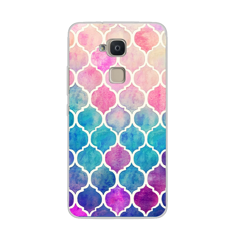 Patterned 4 Ciciber цветной художественный бант с узором для BQ Aquaris C U2 U X5 V VS X2 X Lite Pro Plus E5 M5 M5.5 мягкий чехол для телефона TPU Fundas Cover - Цвет: Patterned 4