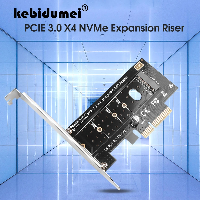 Kebidumei PCI E Express 3 0 X4 к NVME M.2 M ключ карты для 2230 2280 Размер m.2 полная скорость NGFF SSD PCIE M2