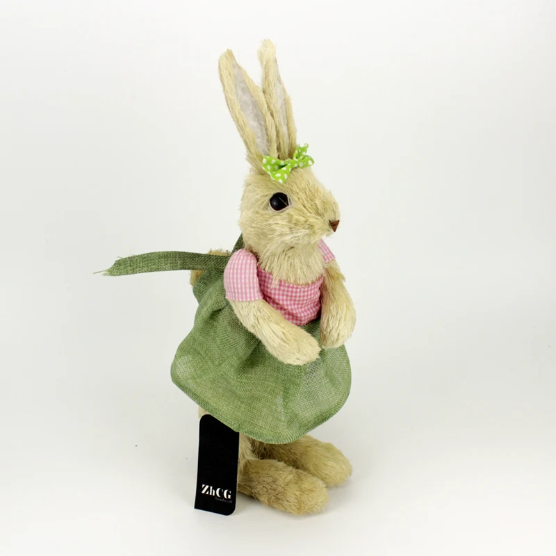 Home Decoration Accessories Handicrafts Bunny Rabbit Garden Figurines Wedding Christmas Ornaments FengShui Decor | Дом и сад