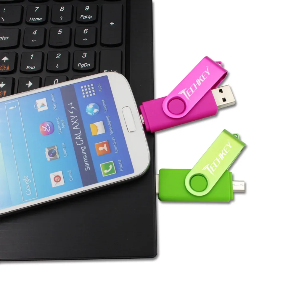 Новый Usb флэш накопитель Micro 4 ГБ 8 OTG телефон 16 32 Pen Drive U disk смартфон металлический