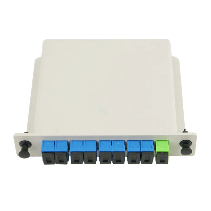 Высокое качество FTTH SC UPC 1x8 Кассетный Тип PLC волоконно оптический сплиттер