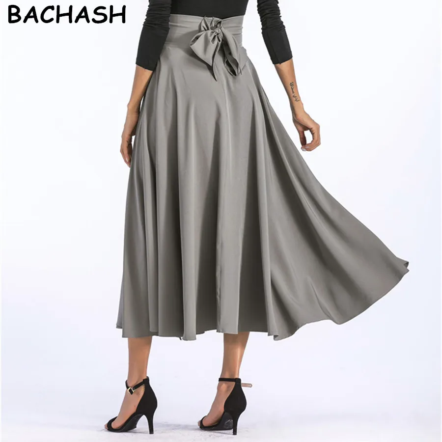 Женская длинная юбка из льна и хлопка с эластичным поясом|pleated maxi skirt|long skirtmaxi skirt |