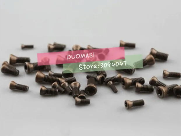 2017 реальные Parafusos винты Torx M2 M2.5 M3 M3.5 M4 лезвие резак головка винт вставка для станка