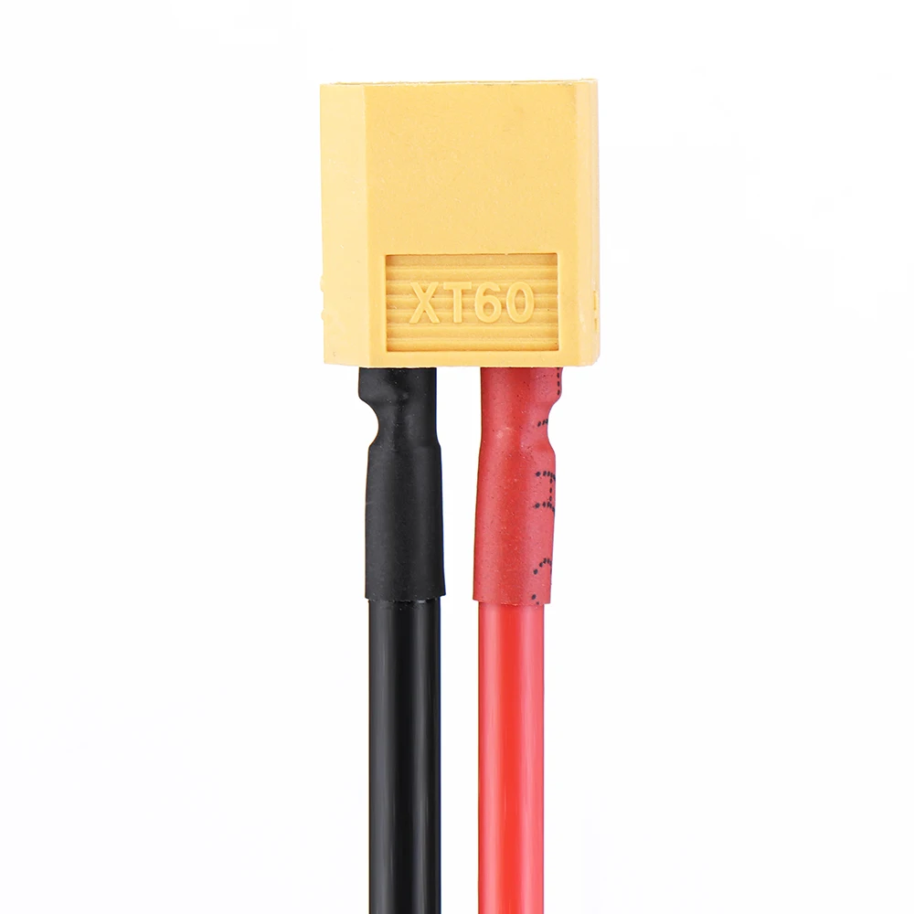 22 см 12/14AWG XT60 Мужской кабель питания с штекерным гнездом для 4,0 мм контрольные выводы вилки типа «банан силиконовый кабель для B6AC Зарядное устройство