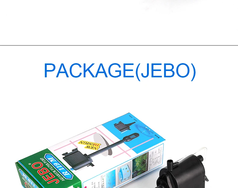 JEBO 19 Вт аквариумный водяной насос для 3 в 1, многофункциональный аквариумный насос для аквариума, Супер Бесшумный фильтр, увеличивающий кислород воздуха R375M
