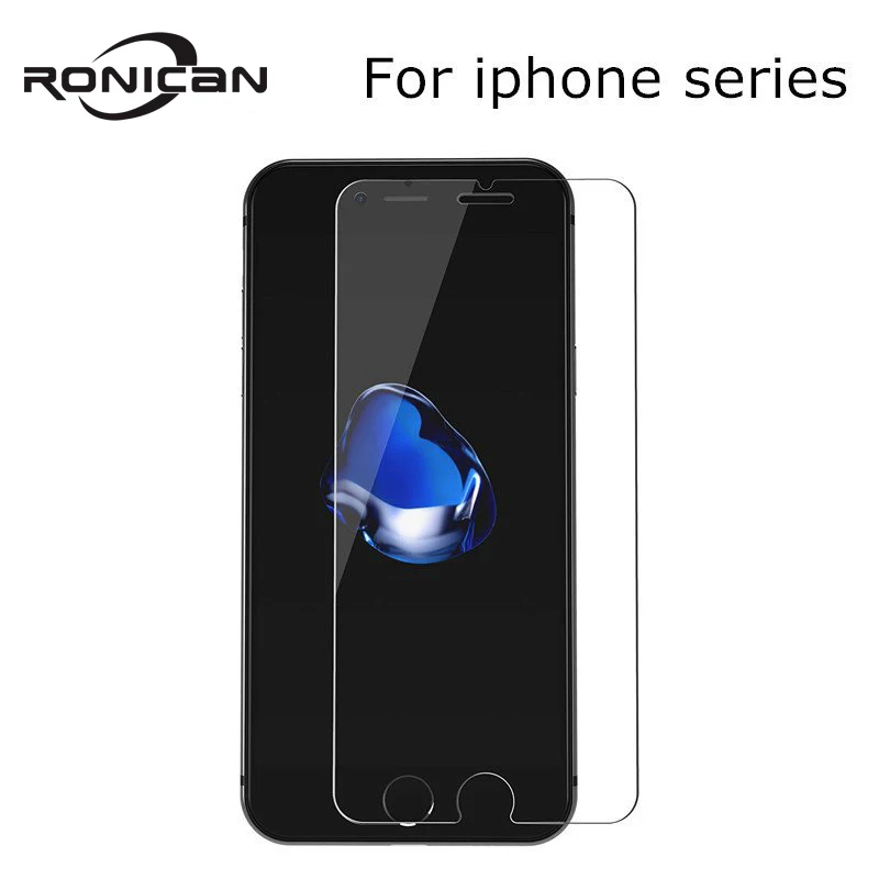 

Tempered Glass For iPhone 7 8 Plus XR X XS Max Anti-Shock Screen Protector Film For iPhone 11 Pro Max 6 6s Plus 5 5S 5C SE 4 4S