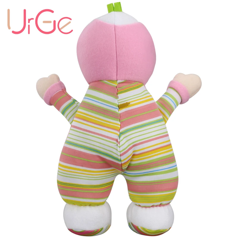 30 см Плюшевые Милые Мультяшные куклы с луком мягкие силиконовые для